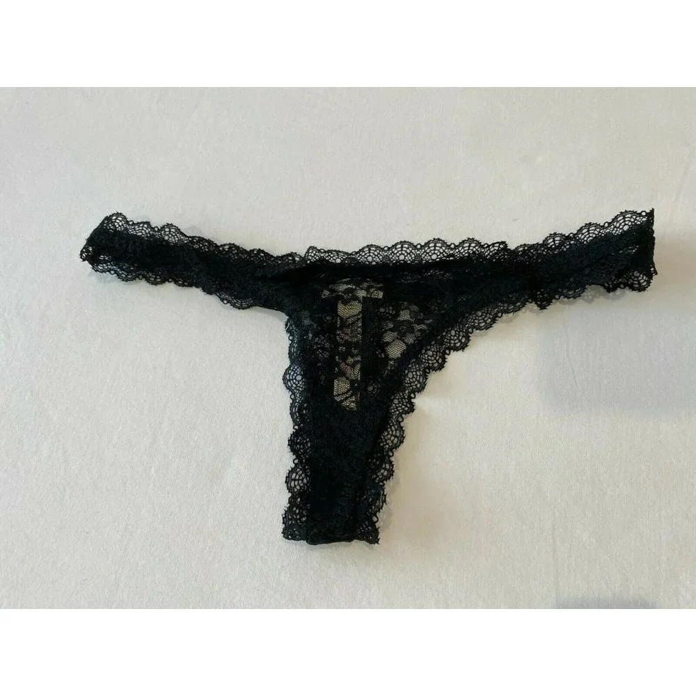 intimately‎ free people nylon black panty size M